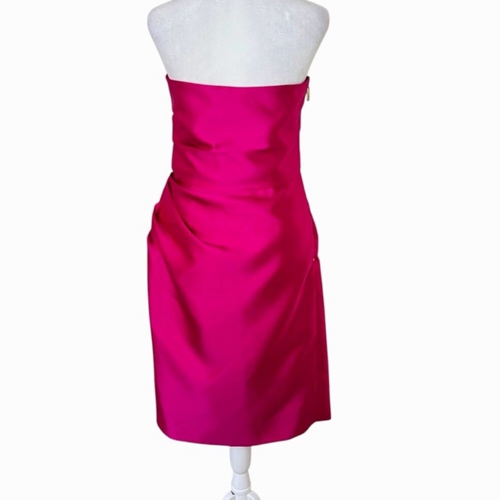 Strapless Ruched Draped Dress - Picture 2 of 6